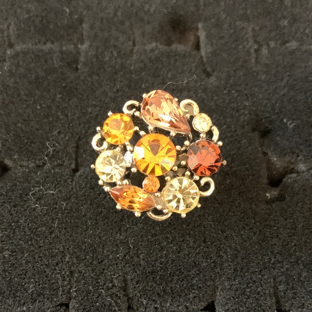 Elegant Multi-Color Gemstone Ring